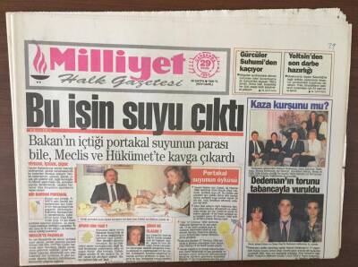 Milliyet Halk Gazetesi 27 Eylül 1993 - Çiller Erzurumda Çoştu GZ6942 - 1