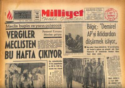 Milliyet Halk Gazetesi 27 Haziran 1970 - İstanbulda Ölü Tavuk Satılıyor GZ86398 - 1