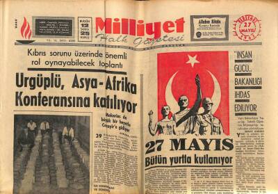 Milliyet Halk Gazetesi 27 Mayıs 1965 - Suriyeliler Dün de Bir Karakolumuzu Bastı GZ81152 - 1