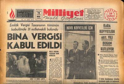 Milliyet Halk Gazetesi 28 Haziran 1970 - Yılmaz Güney Dün Evlendi GZ86990 - 1