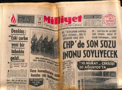 Milliyet Halk Gazetesi 28 Haziran 1971 - Buick Motorunu Kullanarak İlk Türk Yarış Arabasını Yaptı GZ81980 - 1