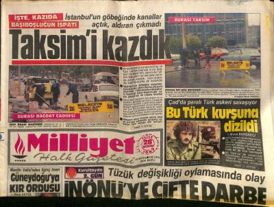 Milliyet Halk Gazetesi 28 Haziran 1987 - Zeki Alasyanın 7 Otomobili , Metin Akpınarın Yüklü Mal Varlığı Var GZ118211 - 1