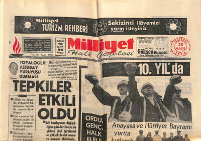 Milliyet Halk Gazetesi 28 Mayıs 1970 - Kadın Berberleri 100 Bin Lira Vergi Verecekler GZ88830 - 1
