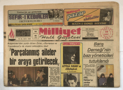Milliyet Halk Gazetesi 28 Şubat 1982 - Papandreu Haçlı Seferini Başlattım GZ5485 - 2
