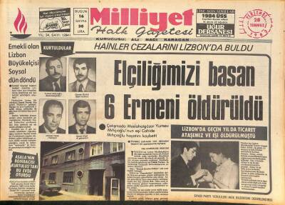 Milliyet Halk Gazetesi 28 Temmuz 1983 - Ligin En Pahalı Takımı Fenerbahçe - Soner Nayırın Lübnana Kaçtığı Belirlendi GZ127957 - 1
