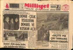 Milliyet Halk Gazetesi 29 Aralık 1975 - Yılbaşı Gecesi TV 02.30a Kadar Özel Yayın Yapacak * Zeki Müren - Ajda Pekkan - Emel Sayın GZ114486 - 1