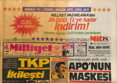 Milliyet Halk Gazetesi 29 Eylül 1985 - Dünya Neden Ladayı Tercih Ediyor ? GZ83689 - 1