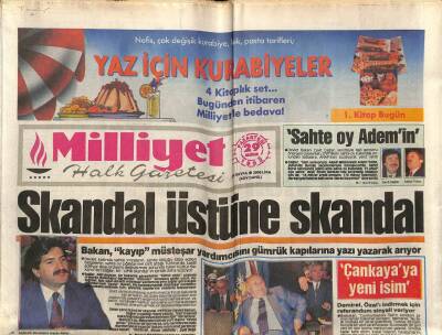 Milliyet Halk Gazetesi 29 Haziran 1992 - Celal Bayarın İdamını Papa Mı Önledi ? GZ83478 - 1
