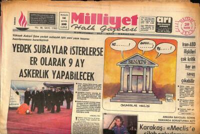 Milliyet Halk Gazetesi 29 Kasım 1979 - Ağcanın Çeşitli Yerlerde Görüldüğü İhbar Edildi GZ90850 - 1