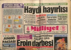 Milliyet Halk Gazetesi 29 Kasım 1987 - Jumbo Faciası 160 Kişi Kayıp... GZ62751 - 2