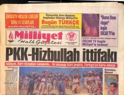 Milliyet Halk Gazetesi 29 Mayıs 1993 - Nilüfer'den Büyük Sürpriz - Turgut Özal'a Kraliçe Öpücüğü GZ161147 - Gökçekoleksiyon