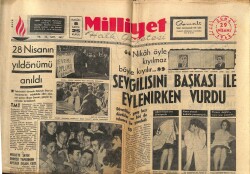 Milliyet Halk Gazetesi 29 Nisan 1966 Ölüm Kampında Kalan Türk Gazetecisi Bir Kitap Yazdı GZ70527 - 2