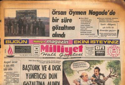 Milliyet Halk Gazetesi 29 Nisan 1979 - Hava Kuvvetleri Eski Komutanı Emin Alpkaya APye Girdi GZ90907 - 1