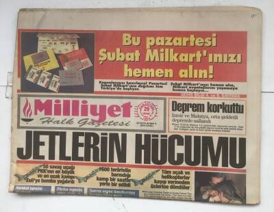 Milliyet Halk Gazetesi 29 Ocak 1994 - Jetlerin Hücumu GZ8453 - 1