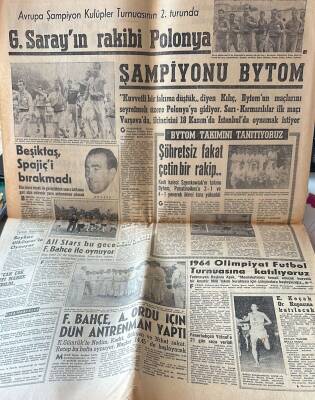 Milliyet Halk Gazetesi 3 Ekim 1962 - Galatasarayın Rakibi Polonya Şampiyonu Bytom - Ankarada Bazı Gazeteler Ve AP Merkezi Tahrip Edildi GZ121610 - 2