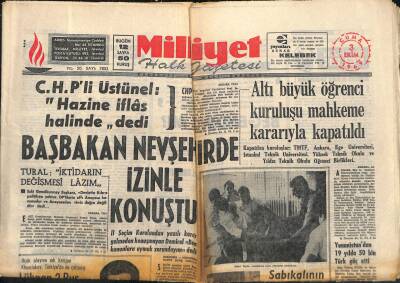 Milliyet Halk Gazetesi 3 Ekim 1969 - Yunanistandan 19 Yılda 50 Bin Türk Göç Etti GZ118092 - 1