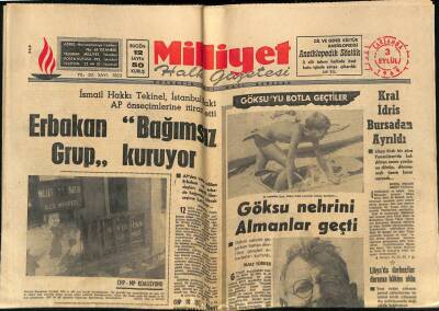 Milliyet Halk Gazetesi 3 Eylül 1969 - Kızılhaç Kongresi İçin 2,5 Milyon Lira Harcandı GZ88894 - 1