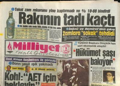 Milliyet Halk Gazetesi 3 Mart 1988 - Bülent Ersoy Kazandı , Cinsiyetini Kendin Seç GZ105228 - 1