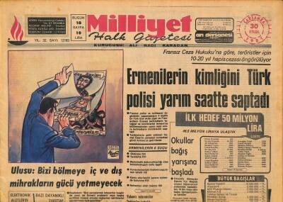 Milliyet Halk Gazetesi 30 Eylül 1981 - Kral Halid , Haccı Açtı , Kâbe Gülsuyu İle Yıkandı - Trabzon Tur Ümidi İle Çıkıyor GZ125998 - 1
