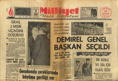 Milliyet Halk Gazetesi 30 Kasım 1966 - Van Yolunda 22 Yolcu Soyuldu GZ88597 - 1