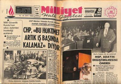 Milliyet Halk Gazetesi 30 Kasım 1975 - Günseli Başar , Trafik Kazasında Ağır Yaralandı GZ81974 - 1