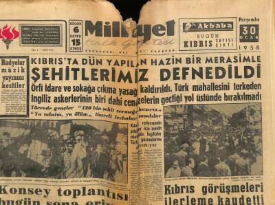 Milliyet Halk Gazetesi 30 Ocak 1958 - Radyolar Müzik Yayınını Kestiler GZ74484 - 1