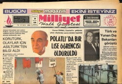 Milliyet Halk Gazetesi 30 Ocak 1977 - Karataş TRT'de 70 Kişinin Sözleşmesini Feshetti - Atçalı Kel Memed'in Öyküsü GZ161196 - Gökçekoleksiyon