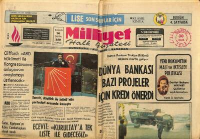 Milliyet Halk Gazetesi 30 Ocak 1978 - Anadoluhisarı Gençlik Ve Spor Akademisi 20 Gün Kapatıldı GZ117696 - 1