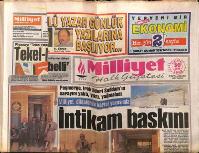 Milliyet Halk Gazetesi 30 Ocak 1992 - Kahveci , Vergi Cezalarının Silinmesine Ateş Püskürdü GZ83449 - 1