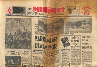 Milliyet Halk Gazetesi 31 Ağustos 1966 - Safiye Ayla Gazino Sahibi - Van Atatürk Heykeli Açıldı GZ121473 - 1