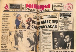 Milliyet Halk Gazetesi 31 Mart 1976 - Korutürk'ün Kabul Resmine Demirel Ve Sancar Gelmedi GZ160338 - Gökçekoleksiyon