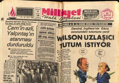 Milliyet Halk Gazetesi 31 Mayıs 1975 - Lise Öğrencisi , Kanser Araştırmasında Bir Aracı Geliştirdi GZ88839 - 1