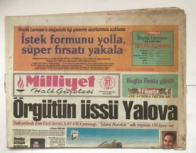 Milliyet Halk Gazetesi 31 Ocak 1993 - Cehennemi Gören Mühendis GZ8005 - 1
