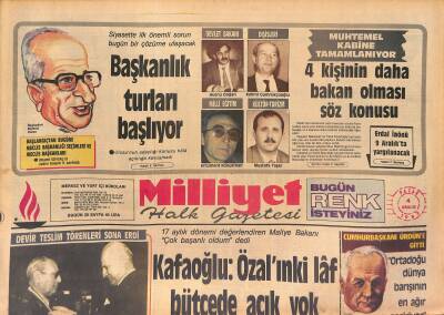 Milliyet Halk Gazetesi 4 Aralık 1983 - Rüçhan Adlı , Şorayla Ünalın Evlenmelerine Yakınları da Hayret Etti GZ126825 - 1