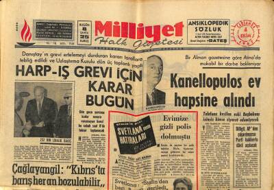 Milliyet Halk Gazetesi 4 Ekim 1967 - Gönül Yazar Karakolluk Oldu GZ88500 - 1