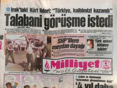 Milliyet Halk Gazetesi 4 Eylül 1988 - Menderes,Zorlu Ve Polatkanın Mezarları Yenilendi GZ105225 - 1