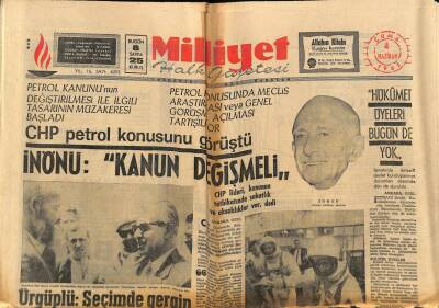 Milliyet Halk Gazetesi 4 Haziran 1965 - Amerikalı Astronot Fezada Boşluğa Çıktı GZ70486 - 2