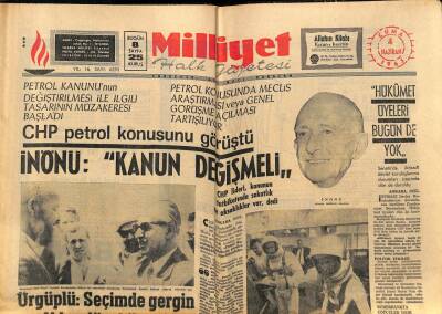 Milliyet Halk Gazetesi 4 Haziran 1965 - Amerikalı Astronot Fezada Boşluğa Çıktı GZ81197 - 1