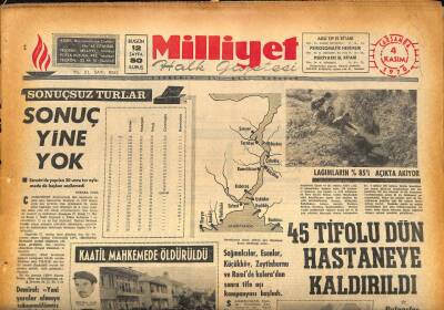 Milliyet Halk Gazetesi 4 Kasım 1970 - Türkiye-Hindistan Dışişleri Bakanları Görüşmesi Başladı GZ86655 - 1