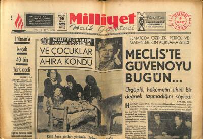 Milliyet Halk Gazetesi 4 Mart 1965 - Madanoğlunun Bayarı İstifaya Daveti Sonuç Vermemişti GZ121637 - 1