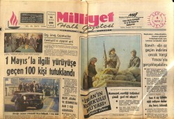 Milliyet Halk Gazetesi 4 Mayıs 1979 - Fatma Girik , Kan Götürdüğü Hastaneden Kovulduğunu Öne Sürdü GZ69551 - 1