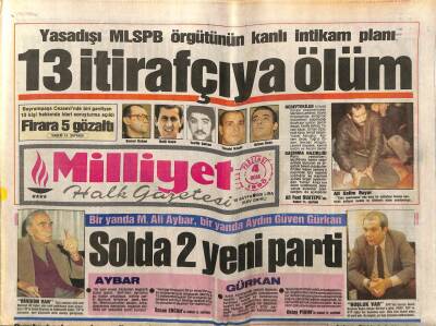 Milliyet Halk Gazetesi 4 Ocak 1990 - 1989un Başarılı Gazetecileri GZ83469 - 1