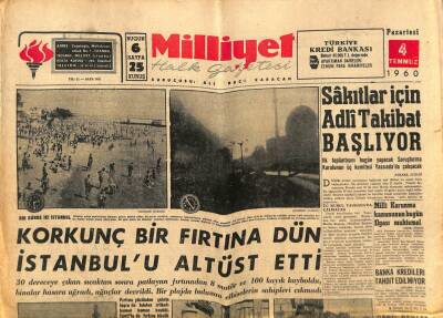 Milliyet Halk Gazetesi 4 Temmuz 1960 - Aydınlılar , Menderesi Hemşehrilikten Çıkardı GZ92584 - 1