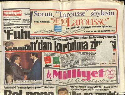 Milliyet Halk Gazetesi 5 Ağustos 1991 - Kozakçıoğlu İstanbula Vali Atandı GZ76869 - 1