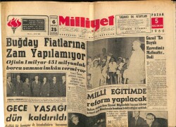 Milliyet Halk Gazetesi 5 Haziran 1960 - Milli Eğitimde Reform Yapılacak GZ70518 - 1