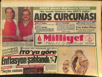 Milliyet Halk Gazetesi 5 Kasım 1985 - İTOya Göre Enflasyon Şahlandı - Galatasaray Nasıl Tur Atlar ? GZ127225 - 1