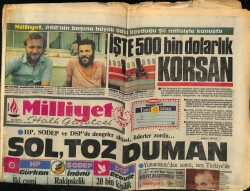 Milliyet Halk Gazetesi 5 Temmuz 1985 - İşte 500 Bin Dolarlık Korsan GZ62728 - 2