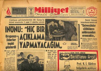Milliyet Halk Gazetesi 6 Ocak 1971 - Hindistan da Soğuktan 70 Kişi Donup Öldü GZ86502 - 1