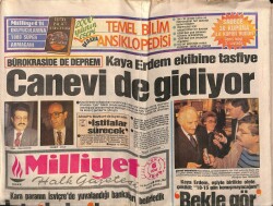 Milliyet Halk Gazetesi 6 Ocak 1989 - Berna Yılmazın Şaşkınlığı GZ62469 - 2