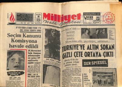 Milliyet Halk Gazetesi 6 Şubat 1968 - AP Yeni Kanun Getirmek Yerine 2 Yıl Önce Verdiği Tasarıya Döndü GZ67932 - 2